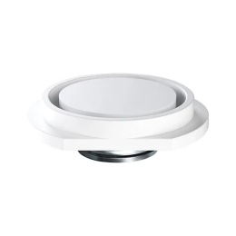 Anemostat 125 mm bezramkowy Ventmann nawiewno-wywiewny okrągły gipsowy