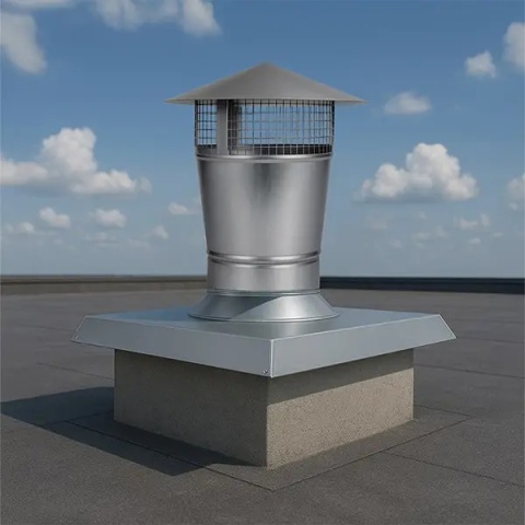 Dachowa wyrzutnia powietrza CDO typ C fi 400 mm