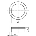 Sztucer cylindryczny prosty fi 80 mm